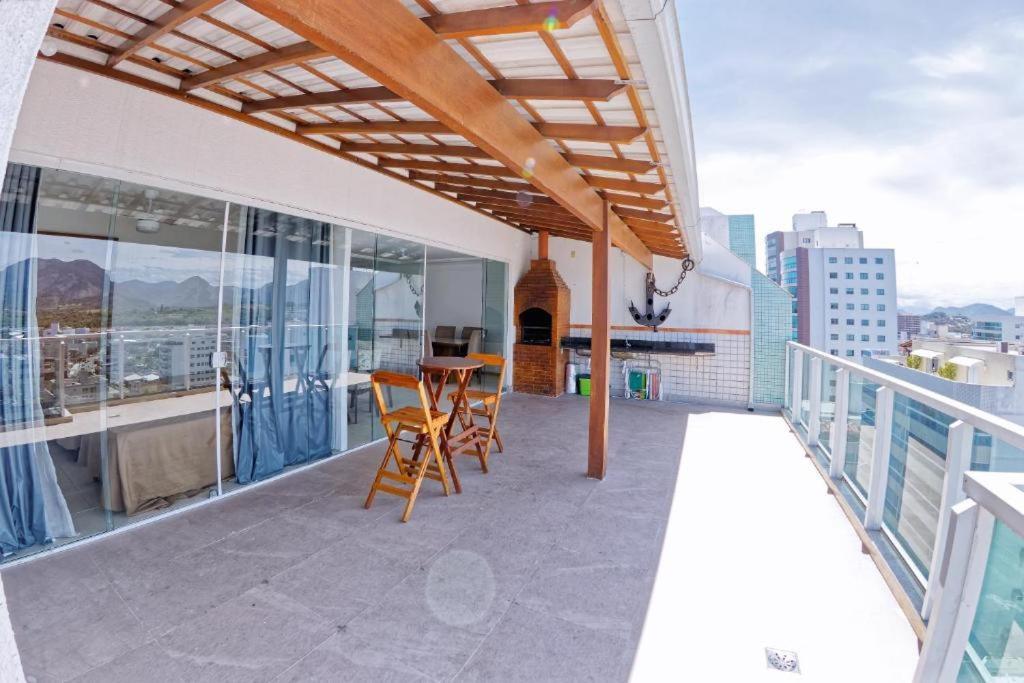Cobertura C/ Vista Para O Mar E Montanhas, Churrasqueira, 4 Quartos 2 Vg Garagem Guarapari Exterior photo